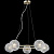 Люстра Illumico IL0728-5PSQ-24 AB ARIES