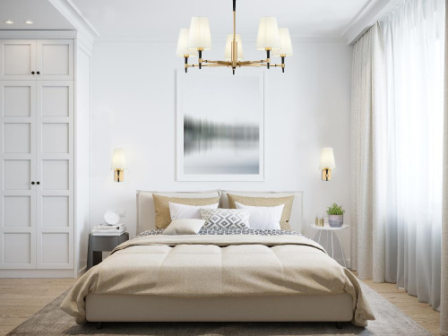 Подвесная люстра Maytoni Zaragoza H001CL-05BS Подвесная люстра Maytoni Zaragoza H001CL-05BS