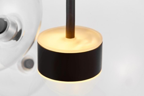 Подвесной светодиодный светильник Lumina Deco Neroni LDP 6016-5+1 BK Подвесной светодиодный светильник Lumina Deco Neroni LDP 6016-5+1 BK