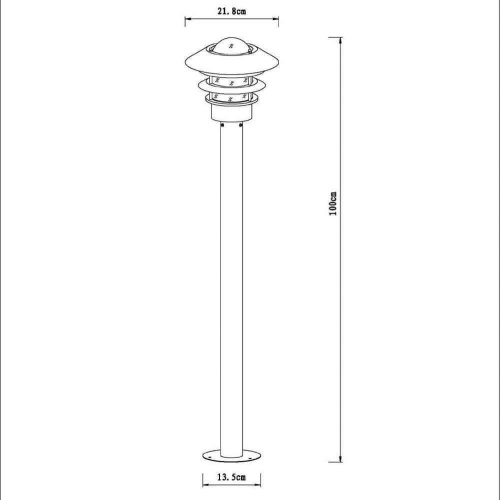 Уличный светильник Lucide Zico 11874/99/30 Уличный светильник Lucide Zico 11874/99/30