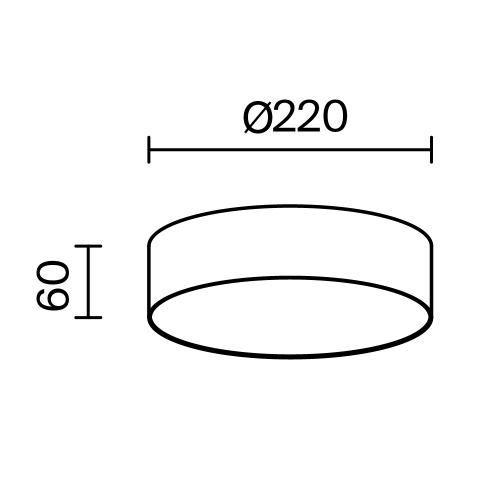 Потолочный светильник Technical C032CL-24W3K-RD-MG Потолочный светильник Technical C032CL-24W3K-RD-MG
