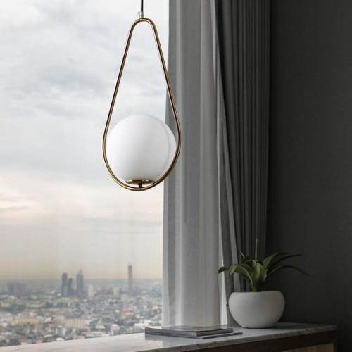 Подвесной Светильник Hoop Drop Black By Imperiumloft Подвесной Светильник Hoop Drop Black By Imperiumloft