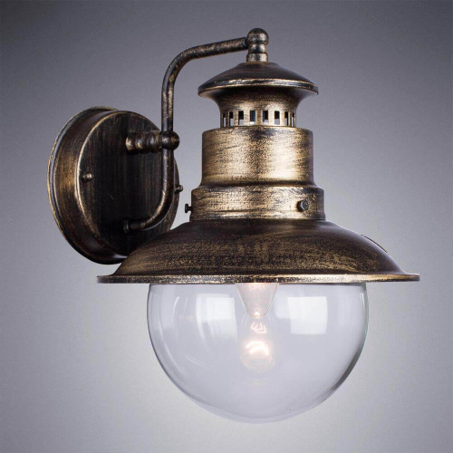 Уличный настенный светильник Arte Lamp Amsterdam A1523AL-1BN Уличный настенный светильник Arte Lamp Amsterdam A1523AL-1BN