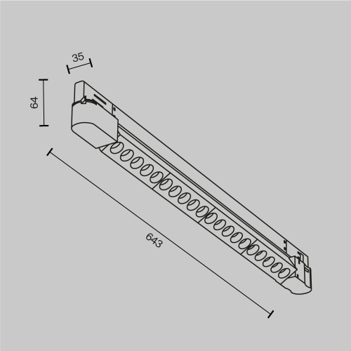 Трековый светильник Technical TR195-3-20W2.7K-M-W Трековый светильник Technical TR195-3-20W2.7K-M-W