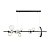 Подвесная люстра Loft IT Molecule 10023/1200L