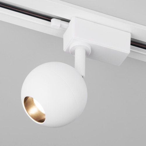 Трековый светодиодный светильник Elektrostandard Ball белый 12W 4200K LTB77 a053742 Трековый светодиодный светильник Elektrostandard Ball белый 12W 4200K LTB77 a053742