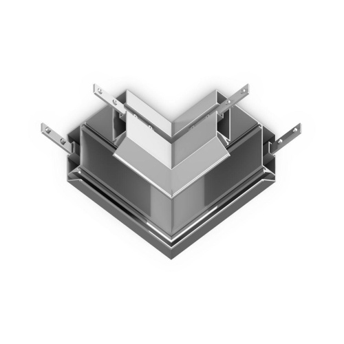 Коннектор L-образный встраиваемый Ambrella Light Track System Magnetic 220V GL1043 Коннектор L-образный встраиваемый Ambrella Light Track System Magnetic 220V GL1043