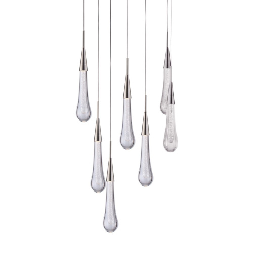 Подвесной светильник Pour 7A satin nickel Подвесной светильник Pour 7A satin nickel