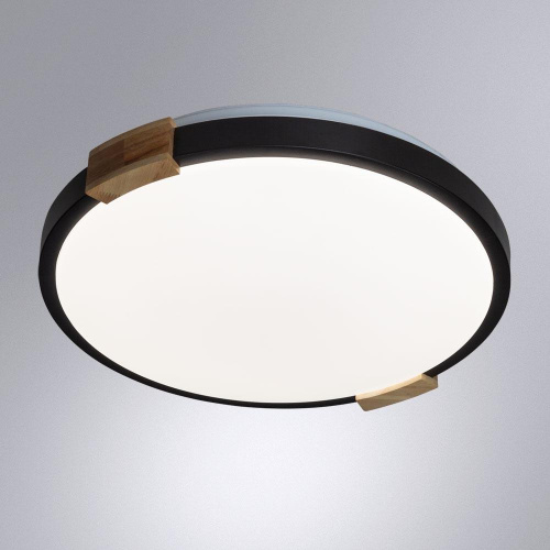 Потолочный светодиодный светильник Arte Lamp Jersey A2683PL-72BK Потолочный светодиодный светильник Arte Lamp Jersey A2683PL-72BK