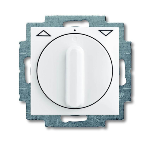 Выключатель жалюзи поворотный с фиксацией ABB Basic55 альпийский белый 2CKA001101A0920 Выключатель жалюзи поворотный с фиксацией ABB Basic55 альпийский белый 2CKA001101A0920