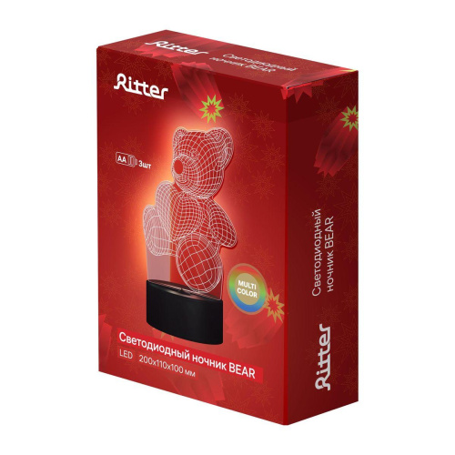 Светильник-ночник Ritter Bear 29253 1 Светильник-ночник Ritter Bear 29253 1