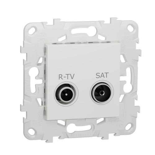 Розетка R-TV/SAT одиночная Schneider Electric Unica New NU545418 Розетка R-TV/SAT одиночная Schneider Electric Unica New NU545418