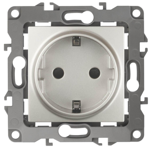 Розетка ЭРА 12 2P E Schuko 16A 250V 12-2001-15 Б0019310 Розетка ЭРА 12 2P E Schuko 16A 250V 12-2001-15 Б0019310