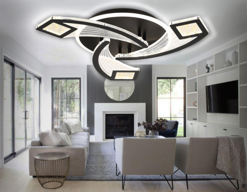 Потолочная светодиодная люстра Ambrella light Acrylica Original FA4477 Потолочная светодиодная люстра Ambrella light Acrylica Original FA4477