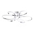 Потолочный светодиодный светильник Arte Lamp Diadema A2526PL-6CC