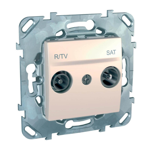 Розетка R-TV/SAT оконечная Schneider Electric Unica MGU5.455.25ZD Розетка R-TV/SAT оконечная Schneider Electric Unica MGU5.455.25ZD