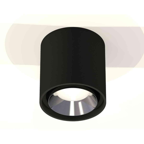 Комплект накладного светильника Ambrella light Techno Spot XS7723003 SBK/PSL черный песок/серебро полированное (C7723, N7032) Комплект накладного светильника Ambrella light Techno Spot XS7723003 SBK/PSL черный песок/серебро полированное (C7723, N7032)