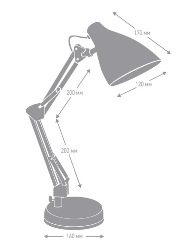 Настольная лампа Camelion KD-331 C04 12792 Настольная лампа Camelion KD-331 C04 12792
