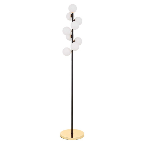 Торшер Lumina Deco Marsiada LDF 6033-9 BK+F.GD