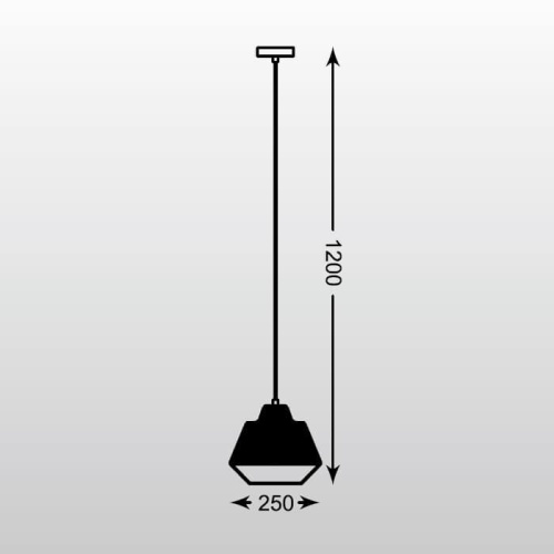 Подвесной светильник Zumaline Wire MD1712-1B-BLACK Подвесной светильник Zumaline Wire MD1712-1B-BLACK