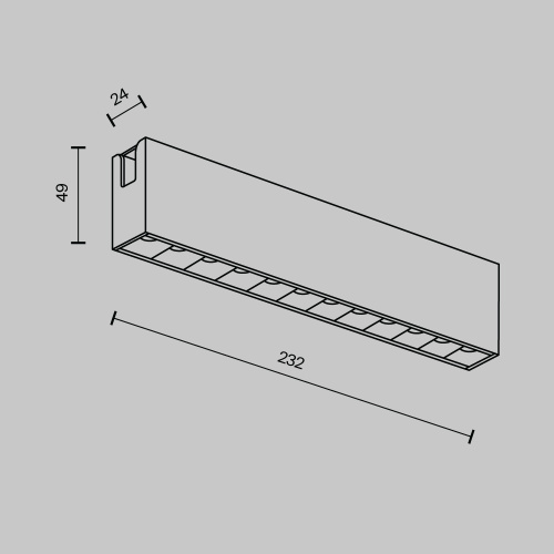Трековый светильник Technical TR150-1-12W3K-M-BS Трековый светильник Technical TR150-1-12W3K-M-BS
