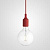Подвесной Светильник Muuto E27 Red By Imperiumloft