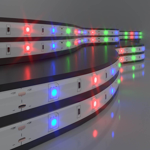 Светодиодная влагозащищенная лента Elektrostandard 7,2W/m 30LED/m 5050SMD RGB 5M a027836 Светодиодная влагозащищенная лента Elektrostandard 7,2W/m 30LED/m 5050SMD RGB 5M a027836