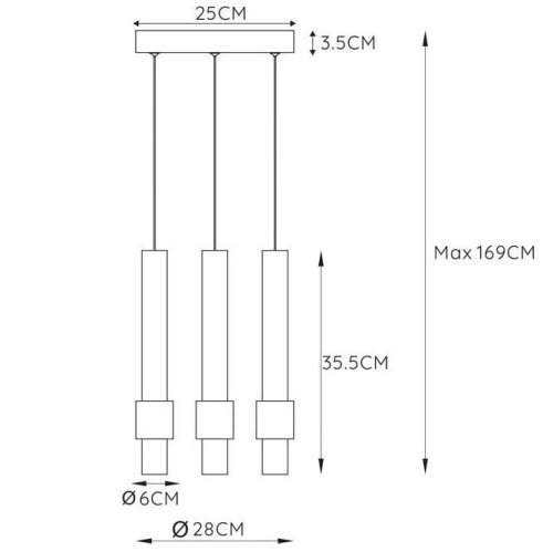 Подвесная светодиодная люстра Lucide Margary 24400/15/96 Подвесная светодиодная люстра Lucide Margary 24400/15/96
