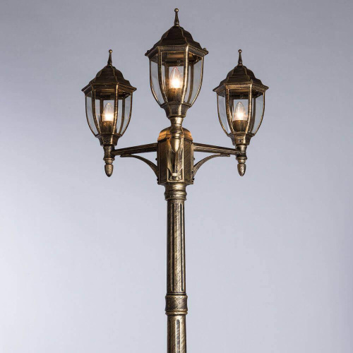 Садово-парковый светильник Arte Lamp Pegasus A3151PA-3BN Садово-парковый светильник Arte Lamp Pegasus A3151PA-3BN