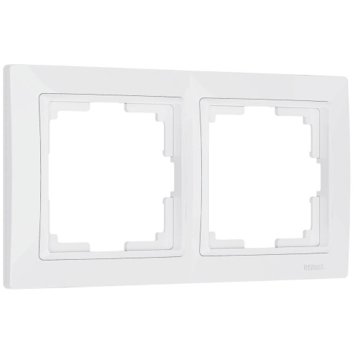 Рамка на 2 поста Werkel Snabb basic белый W0022001 4690389161346 Рамка на 2 поста Werkel Snabb basic белый W0022001 4690389161346