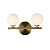 Бра Lumina Deco Marsiada LDW 6033-2 GD