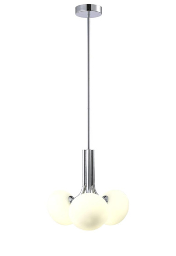 Подвесной светильник Crystal Lux ALICIA SP3 CHROME/WHITE Подвесной светильник Crystal Lux ALICIA SP3 CHROME/WHITE