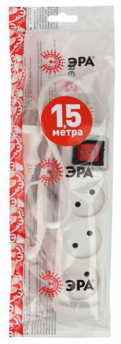 Удлинитель ЭРА 3гн 1,5м б/з U-3s-1,5m-2x1 Б0044049 Удлинитель ЭРА 3гн 1,5м б/з U-3s-1,5m-2x1 Б0044049