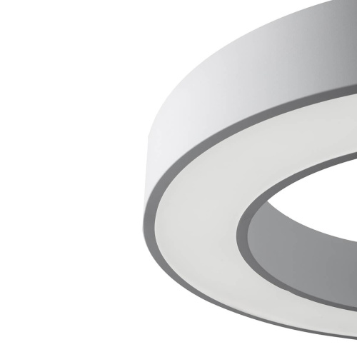 Подвесной светодиодный cветильник Geometria ЭРА Ring SPO-133-W-40K-045 45Вт 4000К белый Б0050562 Подвесной светодиодный cветильник Geometria ЭРА Ring SPO-133-W-40K-045 45Вт 4000К белый Б0050562