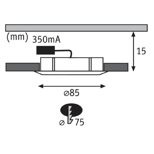 Мебельный светодиодный светильник Paulmann Micro Line Led Circuit 93571 Мебельный светодиодный светильник Paulmann Micro Line Led Circuit 93571