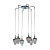 Подвесная люстра Citilux Контур CL322161