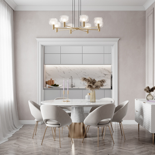 Подвесная люстра Maytoni Vision MOD411PL-08G Подвесная люстра Maytoni Vision MOD411PL-08G