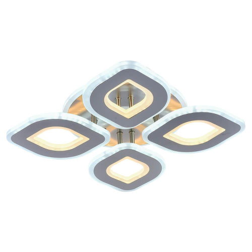 Потолочная светодиодная люстра Profit Light 8006/4 NKL Потолочная светодиодная люстра Profit Light 8006/4 NKL
