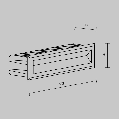 Подсветка для лестниц Outdoor O045SL-L5W3K Подсветка для лестниц Outdoor O045SL-L5W3K