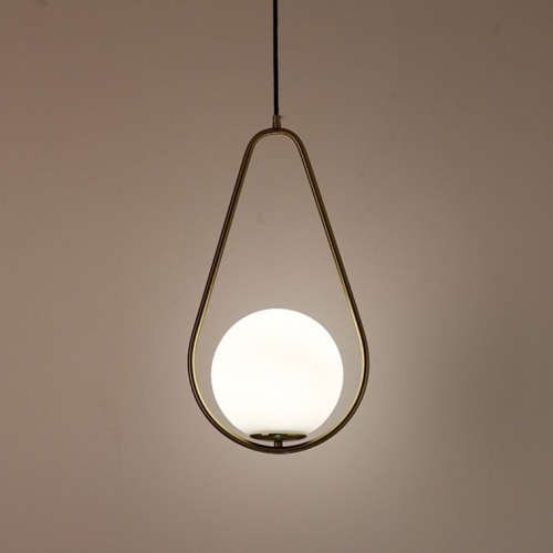 Подвесной Светильник Hoop Drop Brass By Imperiumloft Подвесной Светильник Hoop Drop Brass By Imperiumloft