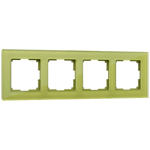 Рамка Werkel Favorit на 4 поста фисташковый WL01-Frame-04 4690389098666 Рамка Werkel Favorit на 4 поста фисташковый WL01-Frame-04 4690389098666