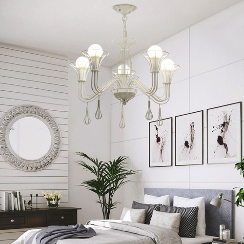 Подвесная Люстра Cast 8 White By Imperiumloft Подвесная Люстра Cast 8 White By Imperiumloft