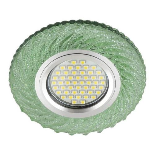 Встраиваемый светильник Fametto Luciole DLS-L137 Gu5.3 Glassy/Green Встраиваемый светильник Fametto Luciole DLS-L137 Gu5.3 Glassy/Green
