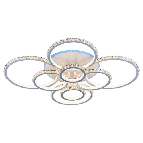 Потолочная светодиодная люстра Profit Light 8052/8 WHT Потолочная светодиодная люстра Profit Light 8052/8 WHT