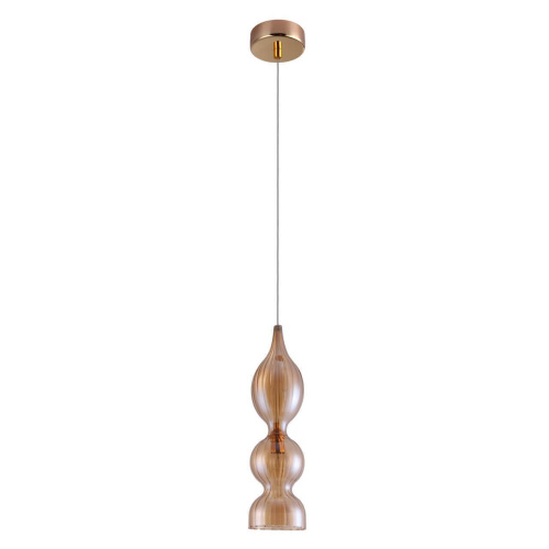 Подвесной светильник Crystal Lux Iris SP1 B Amber Подвесной светильник Crystal Lux Iris SP1 B Amber
