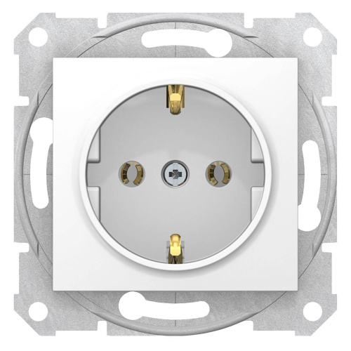 Розетка Schneider Electric Sedna с з/к без шторок 16A 250V SDN3001821 Розетка Schneider Electric Sedna с з/к без шторок 16A 250V SDN3001821