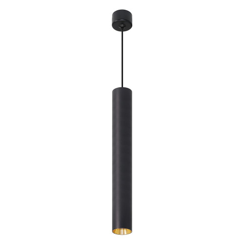 Светильник потолочный Feron ML1018 Barrel levitation на подвесе MR11 35W 230V, черный + золото 40*250 51387 Светильник потолочный Feron ML1018 Barrel levitation на подвесе MR11 35W 230V, черный + золото 40*250 51387