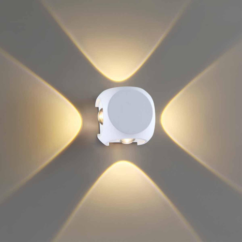 Уличный настенный светодиодный светильник Odeon Light Hightech Miko 4221/8WL Уличный настенный светодиодный светильник Odeon Light Hightech Miko 4221/8WL