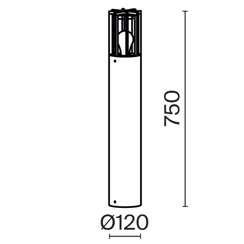 Ландшафтный светильник Outdoor O453FL-01GF Ландшафтный светильник Outdoor O453FL-01GF