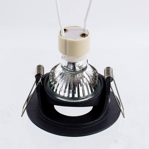 Встраиваемый светильник Arte Lamp Accento A3219PL-1BK Встраиваемый светильник Arte Lamp Accento A3219PL-1BK